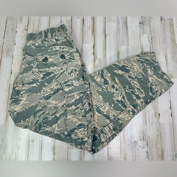 US Air Force Tactical Pants Military Mens 38x30 Green Digital Camo Cargo - Picture 1 of 12